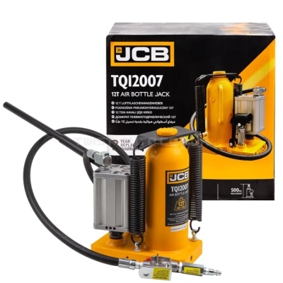 Домкрат пляшковий , пневматично-гідравлічний 12т JCB Tools JCB-TQ12007 Домкрат пляшковий , пневматично-гідравлічний 12т JCB Tools JCB-TQ12007