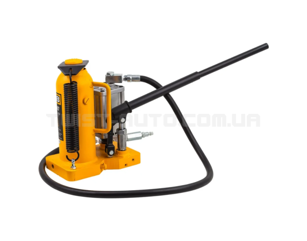 Домкрат пляшковий , пневматично-гідравлічний 12т JCB Tools JCB-TQ12007 Домкрат пляшковий , пневматично-гідравлічний 12т JCB Tools JCB-TQ12007