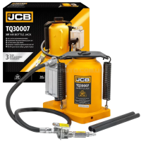 Домкрат пневматически-гидравлический бутылочного типа 30т JCB Tools JCB-TQ30007 Домкрат пневматически-гидравлический бутылочного типа 30т JCB Tools JCB-TQ30007