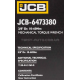 Динамометричний ключ 3/8" (10-60 Нм) JCB Tools JCB-6473380