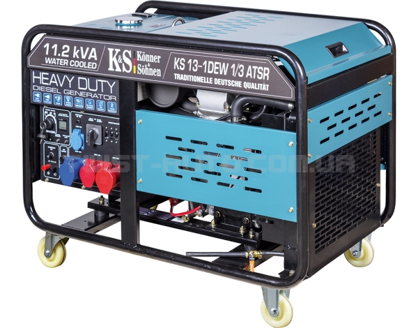 Дизельний генератор KS 13-1DEW 1/3 ATSR K&S