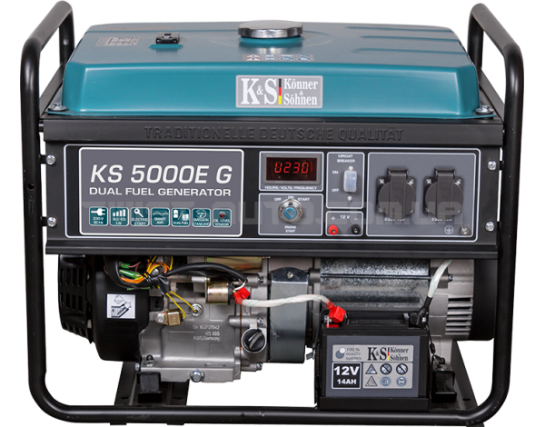 Газобензиновий генератор KS 5000E G Könner and Söhnen