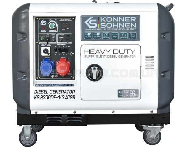 Дизельний генератор KS 9300DE-1/3 ATSR | Könner & Söhnen