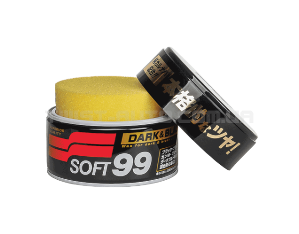 Твердий віск SOFT99 Dark & Black Wax Для всіх кольорів кузову