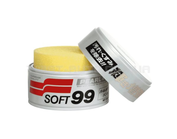 М'який віск SOFT99 Pearl & Metallic Soft Wax Для очистки світлих автомобілів