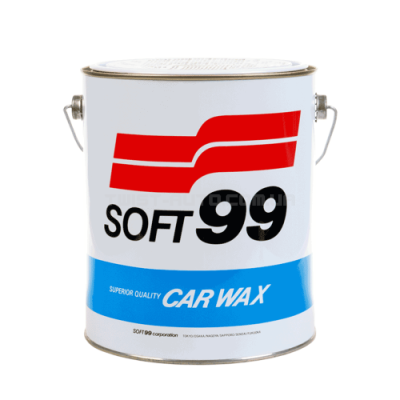 М'який віск SOFT99 White Super Wax 2 kg Для очистки білих автомобілів