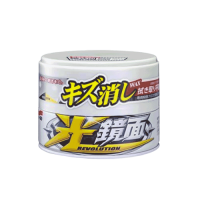 Твердий віск SOFT99 Scratch Clear Wax Mirror Finish White Для маскування подряпин та блиску білих автомобілів Твердий віск SOFT99 Scratch Clear Wax Mirror Finish White Для маскування подряпин та блиску білих автомобілів