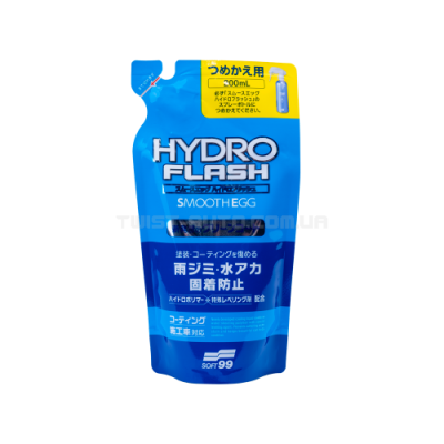 Захисний агент SOFT99 Smooth Egg Hydro Flash Refill Для блиску та гідрофільного сходження води