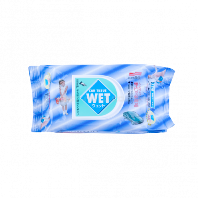 SOFT99 Car Tissue Wet Влажные салфетки с алоэ вера