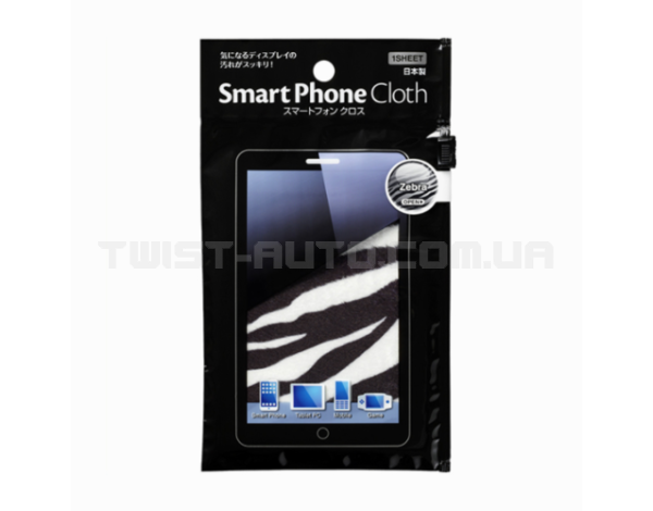 Мікрофібра SOFT99 SmartPhone Cloth Zebra Для очищення дисплеїв