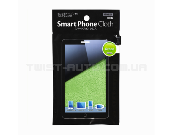 Мікрофібра SOFT99 SmartPhone Cloth Green Для очищення дисплеїв