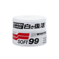 М'який віск для очищення білих автомобілів White Super Wax SOFT99 
