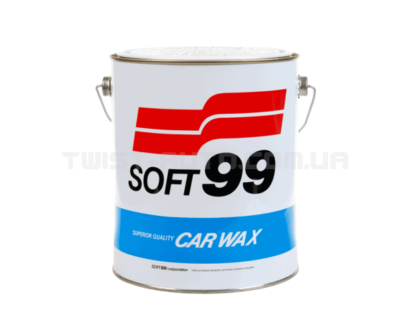 М'який віск SOFT99 White Super Wax 2 kg Для очистки білих автомобілів