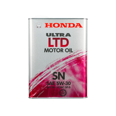 HONDA Ultra LTD 5W-30 SN Синтетичне моторне мастило, 4 л