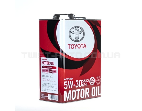 TOYOTA Motor Oil SN 5W-30 4 L Синтетичне моторне мастило, 4 л