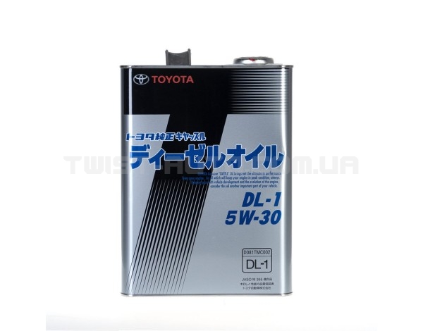 TOYOTA Diesel Oil DL-1 5W-30 4 L Моторне мастило, 4 л