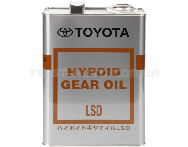 TOYOTA Hypoid Gear Oil LSD 85W-90 4 L Трансмісійне мастило, 4 л
