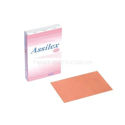 Шліфувальні листи KOVAX Assilex Stick-on Peach K1500 130×85 mm Для матування поверхонь зі збереженням шагрені