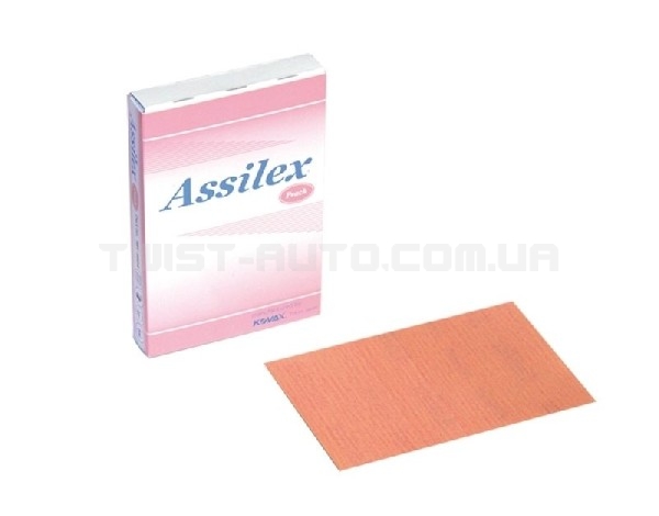 Шліфувальні листи KOVAX Assilex Stick-on Peach K1500 130×85 mm Для матування поверхонь зі збереженням шагрені