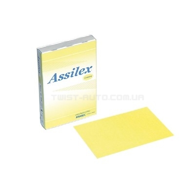 Шліфувальні листи KOVAX Assilex Stick-on Lemon K800 130×85 mm Для матування поверхонь зі збереженням шагрені