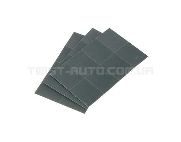 KOVAX Tolecut Black Stick-on Sheet K3000 35×29 mm Чорний шліфувальний лист, що клеїться