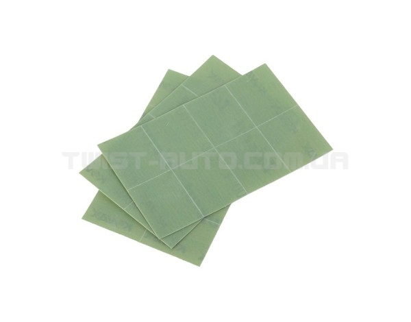 KOVAX Tolecut Green Stick-on Sheet K2000 35×29 mm Зелений шліфувальний лист, що клеїться