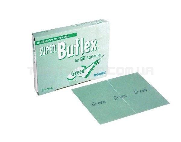 Шліфувальний лист KOVAX Buflex Dry Green K2000 170×130 mm Для однорідного фінішного результату