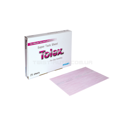 KOVAX Tolex Pink Sheet K1500 170×130 mm Рожевий шліфувальний лист