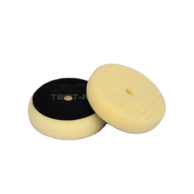 Полірувальний круг MaxShine Cross Cut Foam Pad Yellow Ø90 mm З м'якого поролону, Ø80/90 мм
