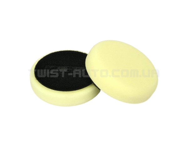 Полірувальний круг MaxShine Flat Foam Pad Yellow Ø85 mm З м'якого поролону, Ø75/85 мм