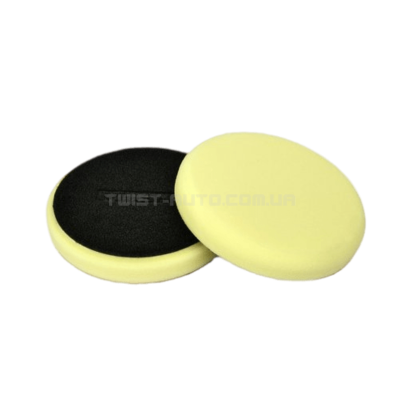 Полірувальний круг MaxShine Flat Foam Pad Yellow Ø140 mm З м'якого поролону, Ø130/140 мм