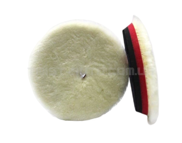 Полірувальний круг MaxShine Wool Cutting Pad Ø150 mm TRB З жорсткої шерсті, Ø150 мм