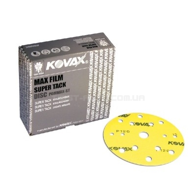 KOVAX Maxfilm Disc P120 Ø152 mm, 15 holes Шліфувальний абразивний круг