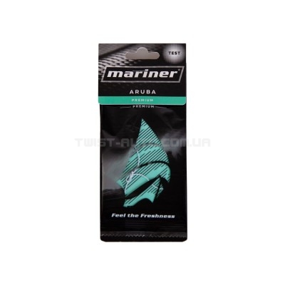 Картонний ароматизатор Mariner Premium Aruba З запахом арубійського повітря