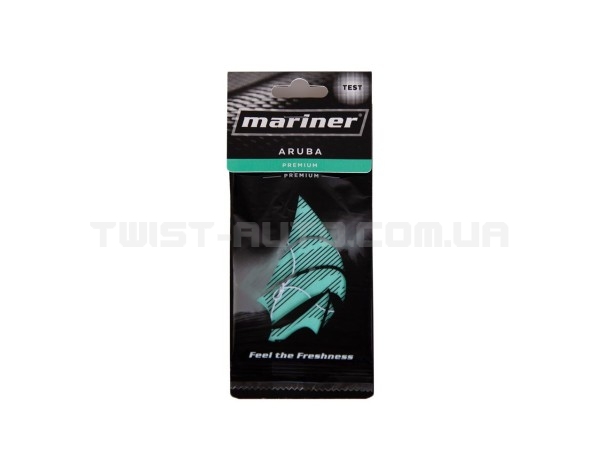 Картонний ароматизатор Mariner Premium Aruba З запахом арубійського повітря
