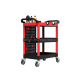 Пластиковий візок MaxShine Premium Heavy Duty Detailing Cart Для зберігання та перевезення інструментів та автохімії