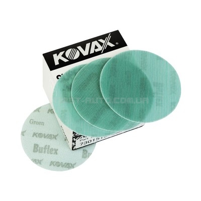 Шліфувальний круг KOVAX Buflex Dry Green Disc K2000 Ø75 mm Для однорідного фінішного результату