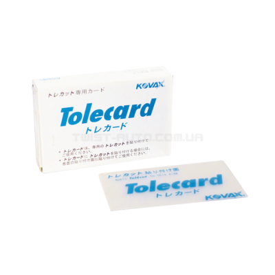 KOVAX Tolecut Tolecard 110×66 mm Backing Pad Жорстка підкладка для шліфувальних листів