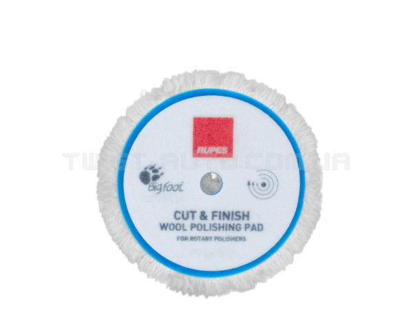 Полірувальний круг RUPES Cut & Finish Wool Polishing Pad Ø80 mm З жорсткої шерсті