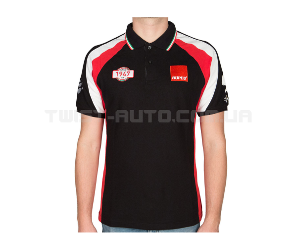 Поло RUPES Polo Racing Red & Black L