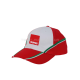 Брендова кепка RUPES BigFoot Cap Red З логотипом RUPES