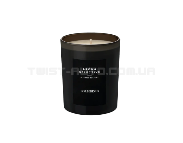 Аромасвічка Aroma Selective Candle Forbidden З запахом шкіри та тютюну