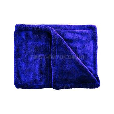 Мікрофібровий рушник CDL Dual Layers Twisted Towel Blue Для сушки кузова та видалення пилу