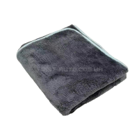 Мікрофібровий рушник CDL Dual Layer Coral Fleece Towel Gray S Для сушки кузова, видалення пилу та залишків восків Мікрофібровий рушник CDL Dual Layer Coral Fleece Towel Gray S Для сушки кузова, видалення пилу та залишків восків