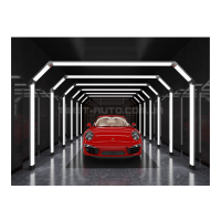 Світловий тунель CDL LED Lighting Tunnel CDL-1009 Для студій детейлінгу