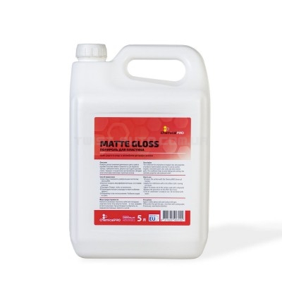 Поліроль пластику ChemicalPRO Matte Gloss 5 L Для відновлення оригінального кольору