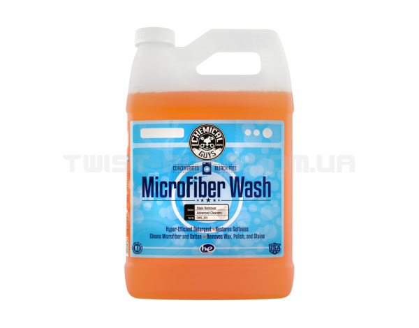 Шампунь Chemical Guys Microfiber Wash Cleaning Detergent Concentrate 3.8 L Для прання мікрофібрових та тканинних матеріалів