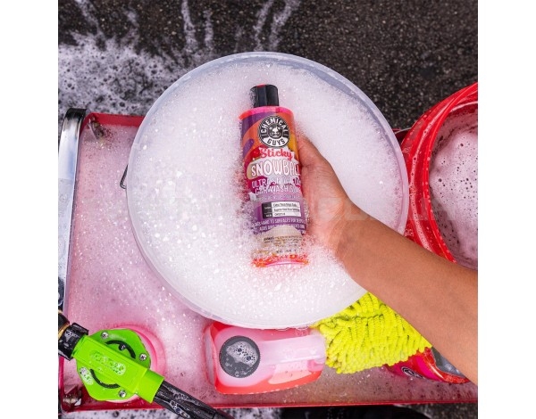 Шампунь Chemical Guys Sticky Snowball Ultra Snow Foam Для ручної мийки та посилення блиску