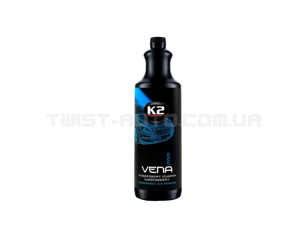 Шампунь K2 Vena Pro 1 L Для ручної мийки, з потужним гідрофобним сходом води