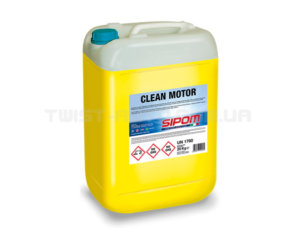 Очищувач моторного відсіку Sipom Clean Motor Для усунення бруду та підтікань мастила